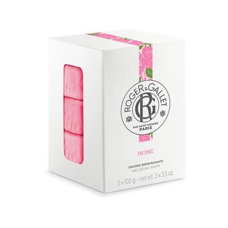 ROGER & GALLET  Rose Box mit 3 Wohlfühl-Seifen 