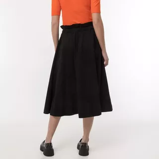 Manor Woman  Gonna a trapezio, lunga Black