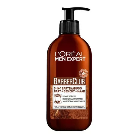 MEN EXPERT  Barber Club 3-In-1 Bartshampoo [Bart + Gesicht + Haar] 