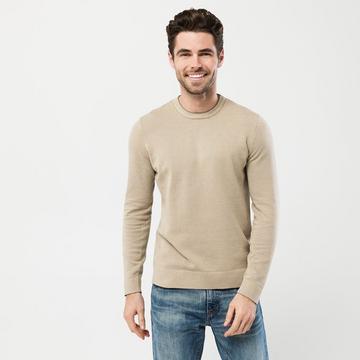 Maglione girocollo, maniche lunghe