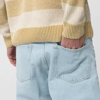 Manor Man Pullover, Rundhals, langarm  Senfgelb