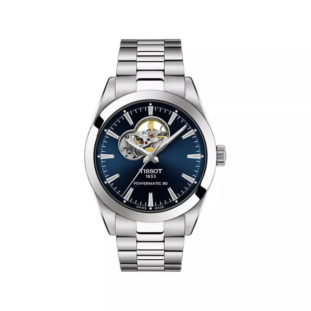 Tissot - Automatikuhr, GENTLEMAN Powermatic 80, 40mm, Silber 2