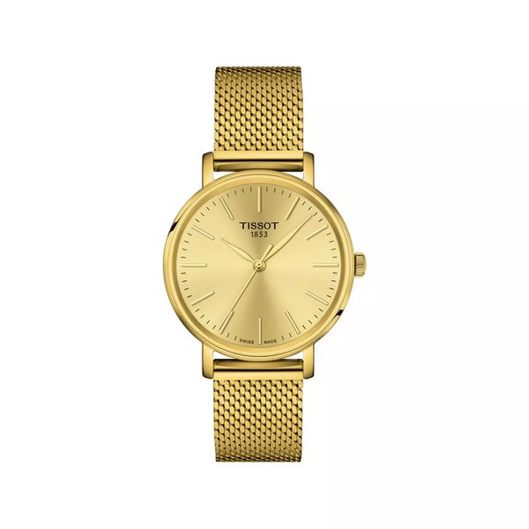 Tissot - Analoguhr, Everytime, 34mm, Gold
