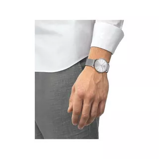 TISSOT EVERYTIME Analoguhr Silber