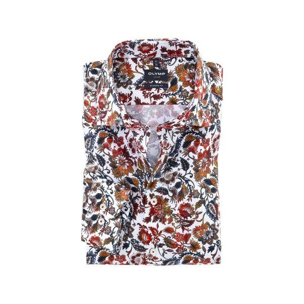 Image of Hemd, Modern Fit, Langarm Herren Rot 42