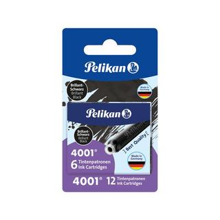 Pelikan Tintenpatronen Tintenpatrone schwarz 2 Faltsch. à 6 Stk. 