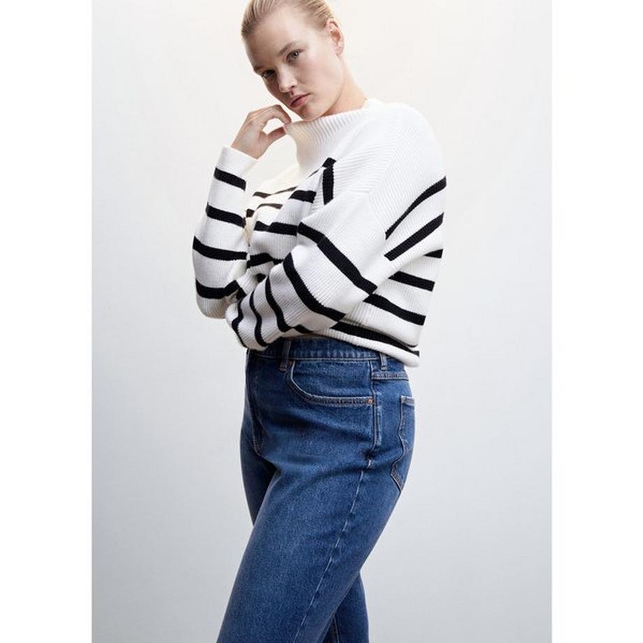 MANGO NEWMOM Mom Fit High Rise Jeans  