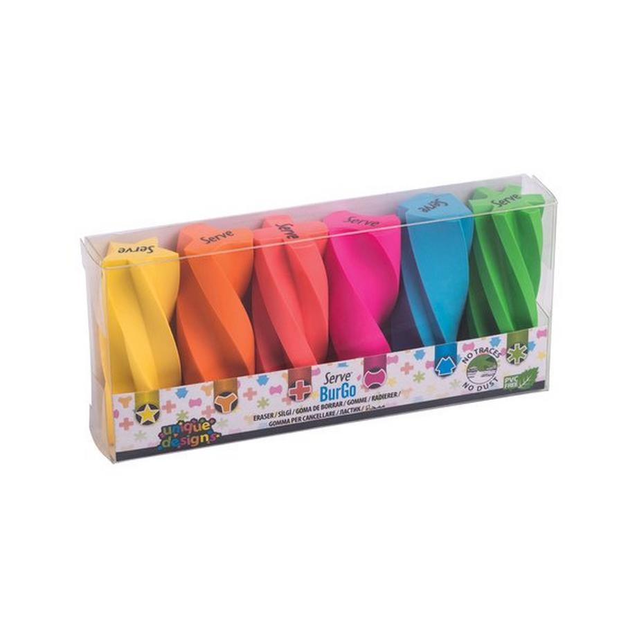 Serve Radiergummi Burgo - Zufallsmotiv 