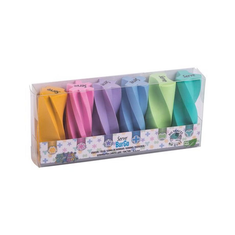 Serve Radiergummi Burgo - Zufallsmotiv 