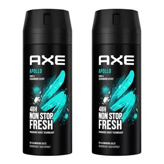 AXE AXE Aero Apollo 150ml Duo Spray per il corpo Apollo senza sali di alluminio Duo 