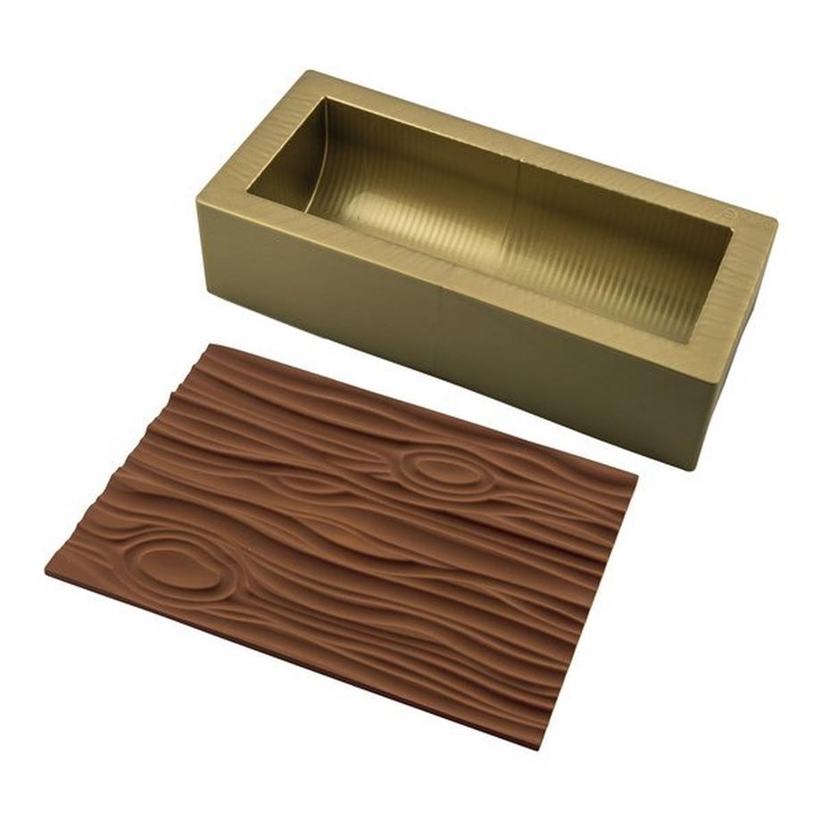 Silikomart Tortiera per bûche KIT MAGIC WOOD 