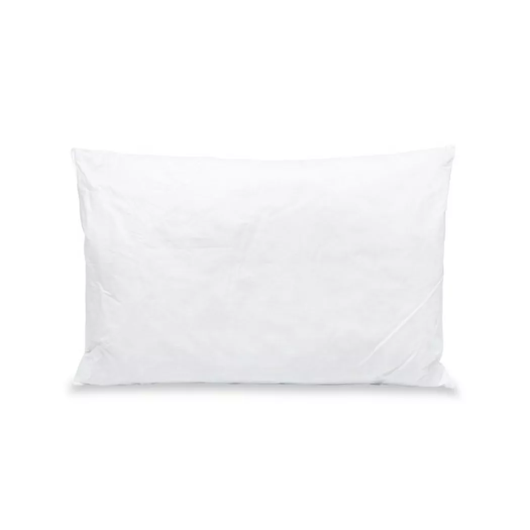 DOR - Kopfkissen, Happy Kissen, 40 x 60 cm, Weiss