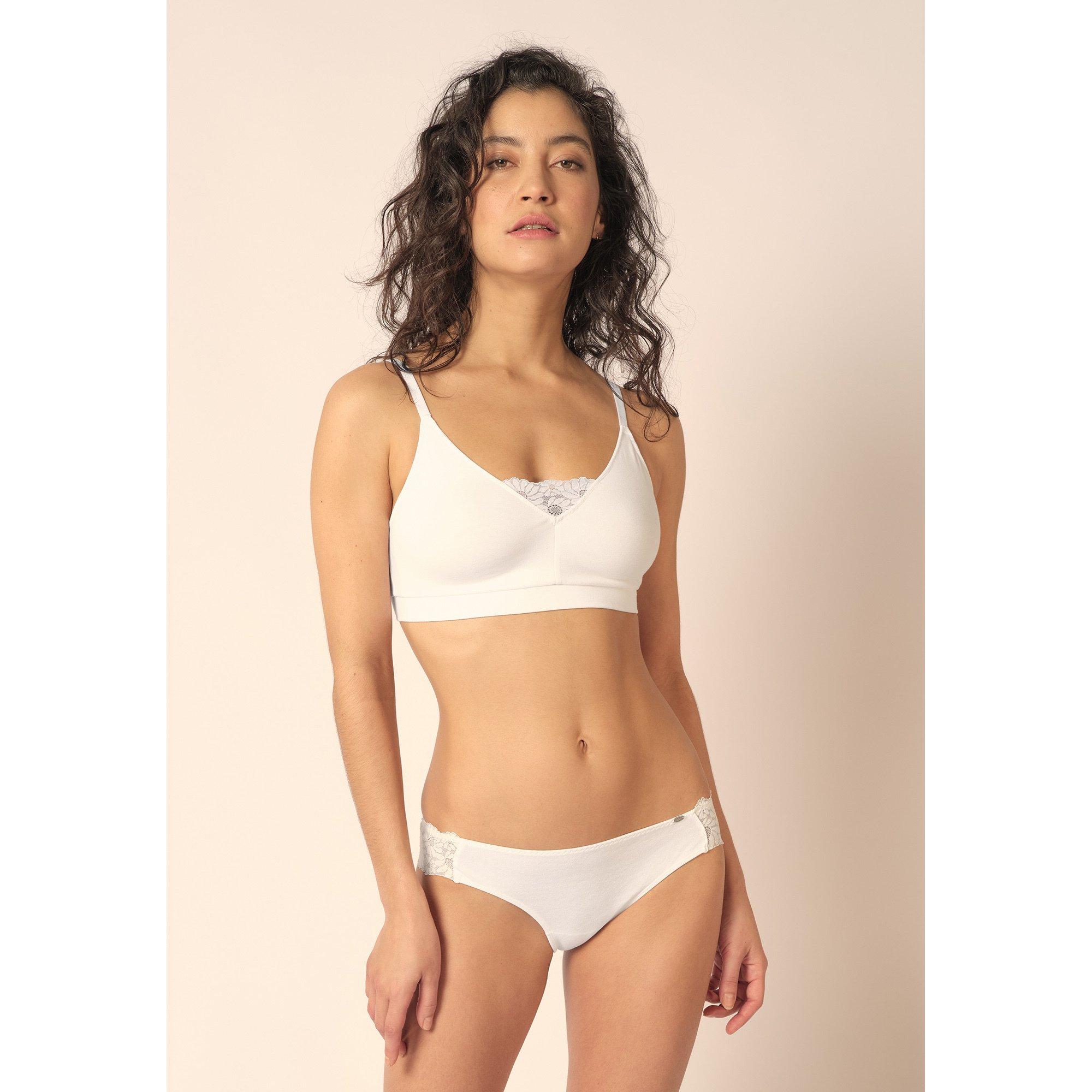 Image of Bügel-bh, Wattiert Damen Weiss 36