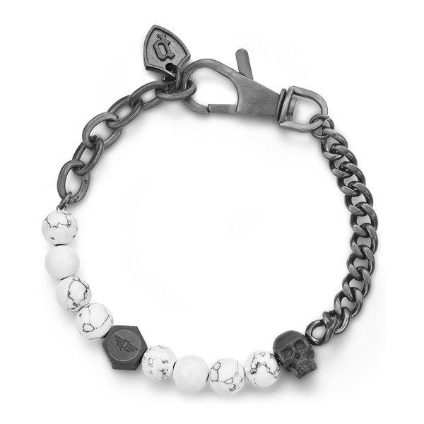 Image of Armband Herren Anthrazit 20cm