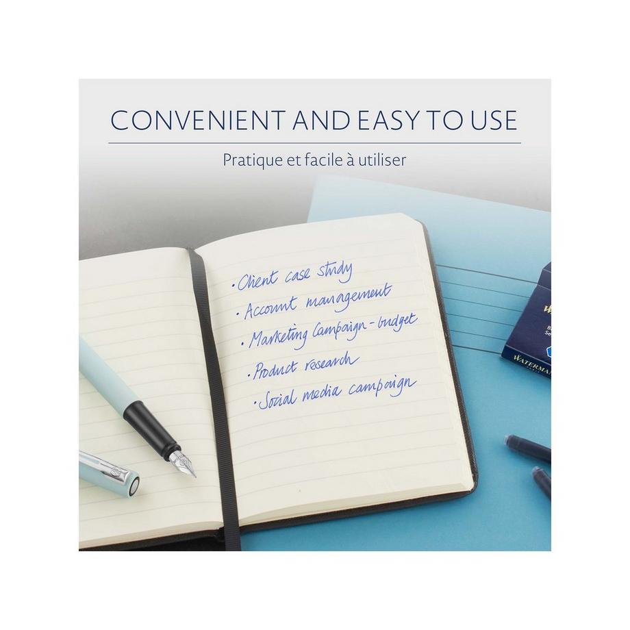 WATERMAN Cartucce d'inchiostro Standard 