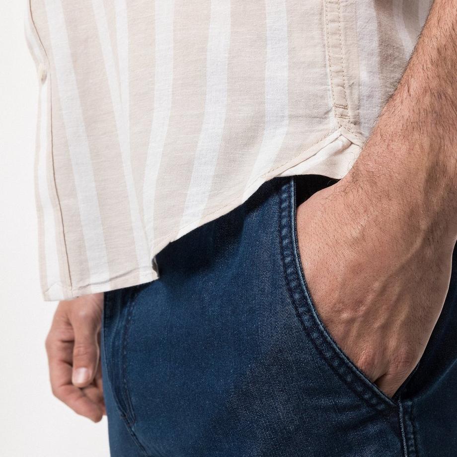 Pepe Jeans London Latimer Chemise Manches Courtes Rayée  