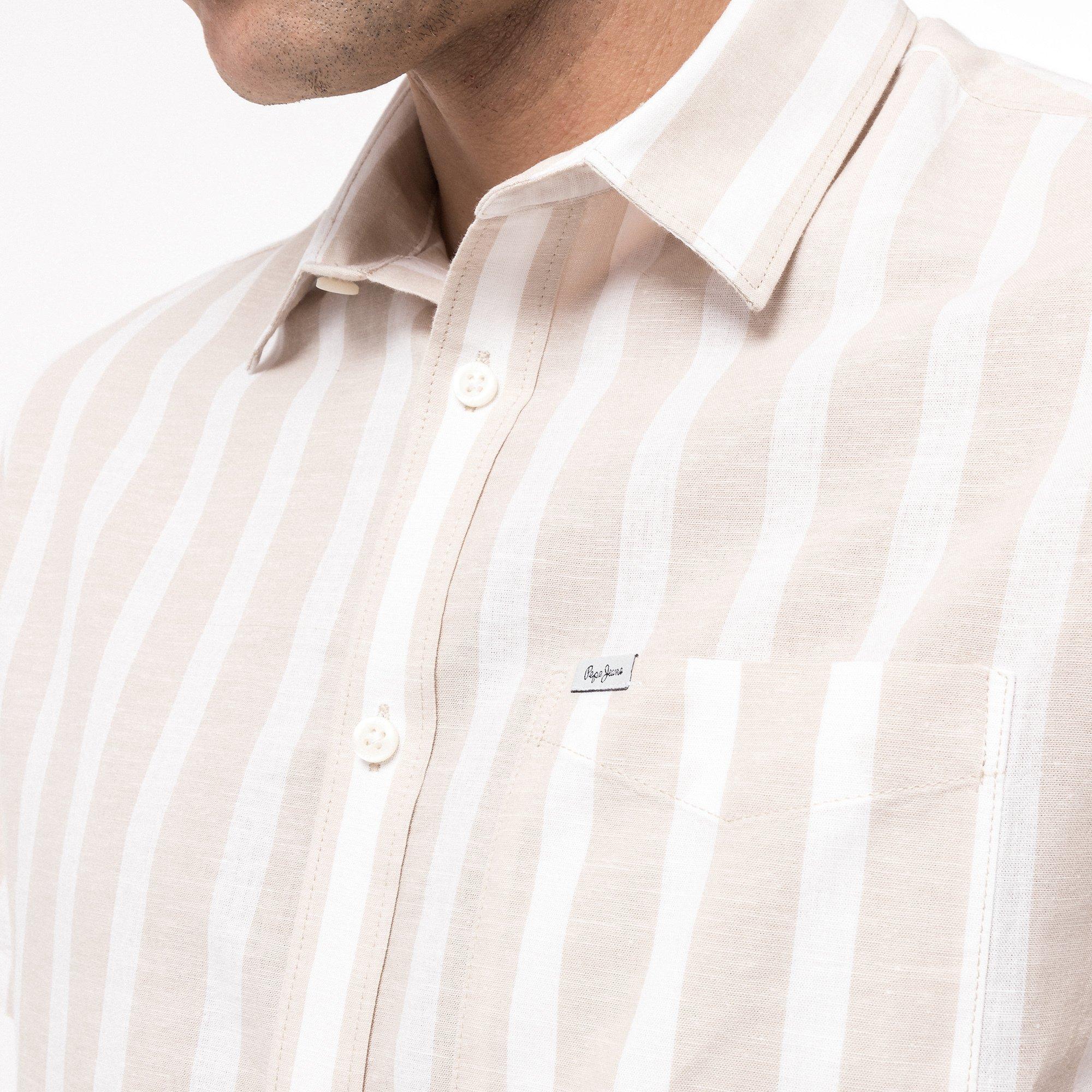 Pepe Jeans London Latimer Kurzarm Hemd Gestreift  