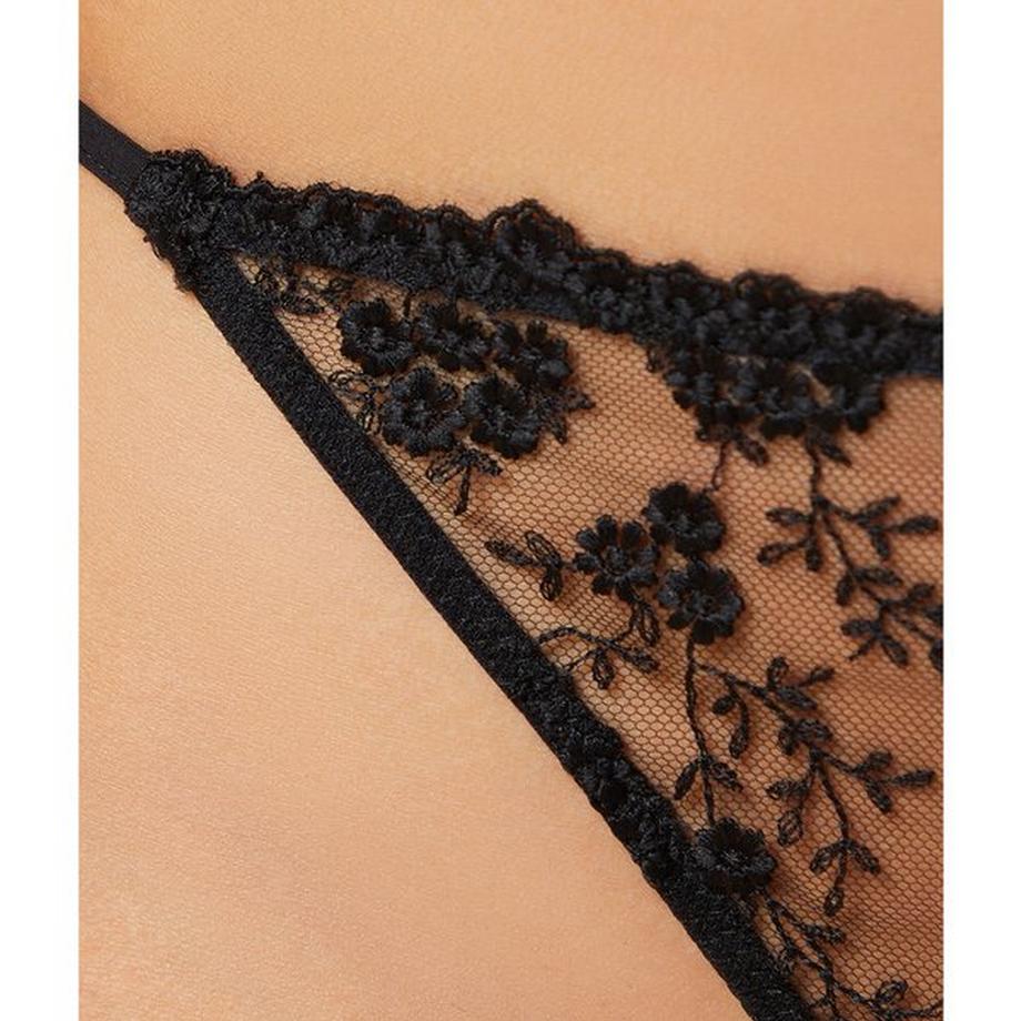 Etam Perizoma con ricamo floreale  