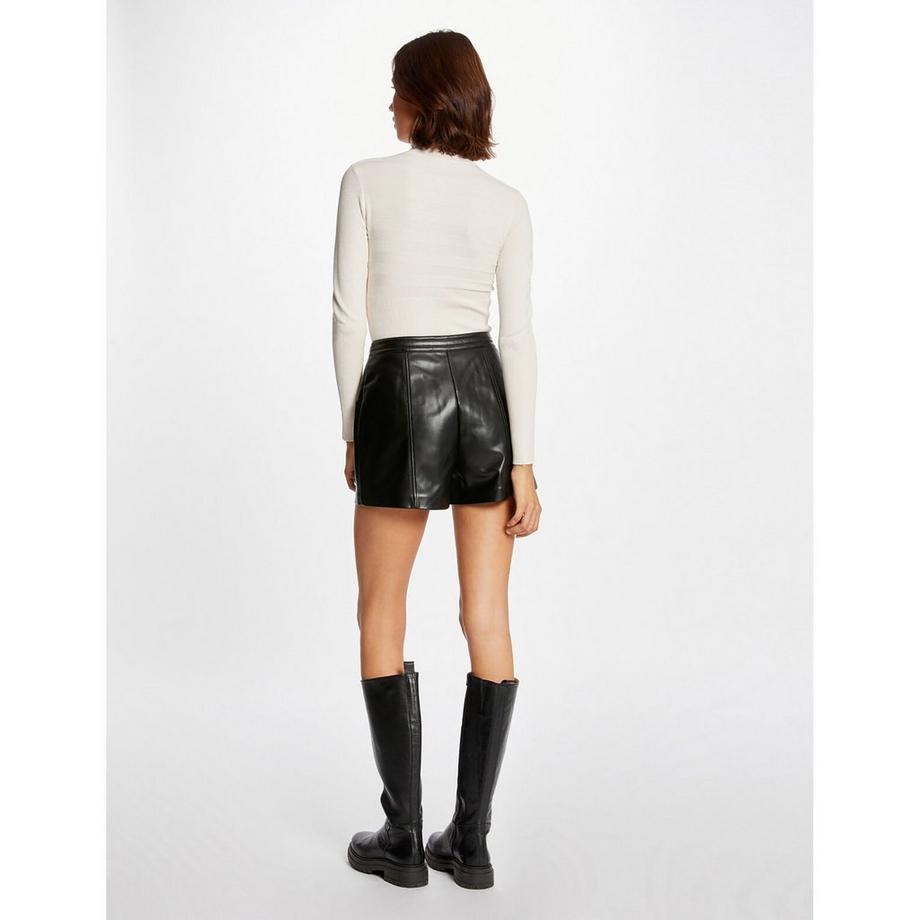 MORGAN Pull Col Roulé Rayé  