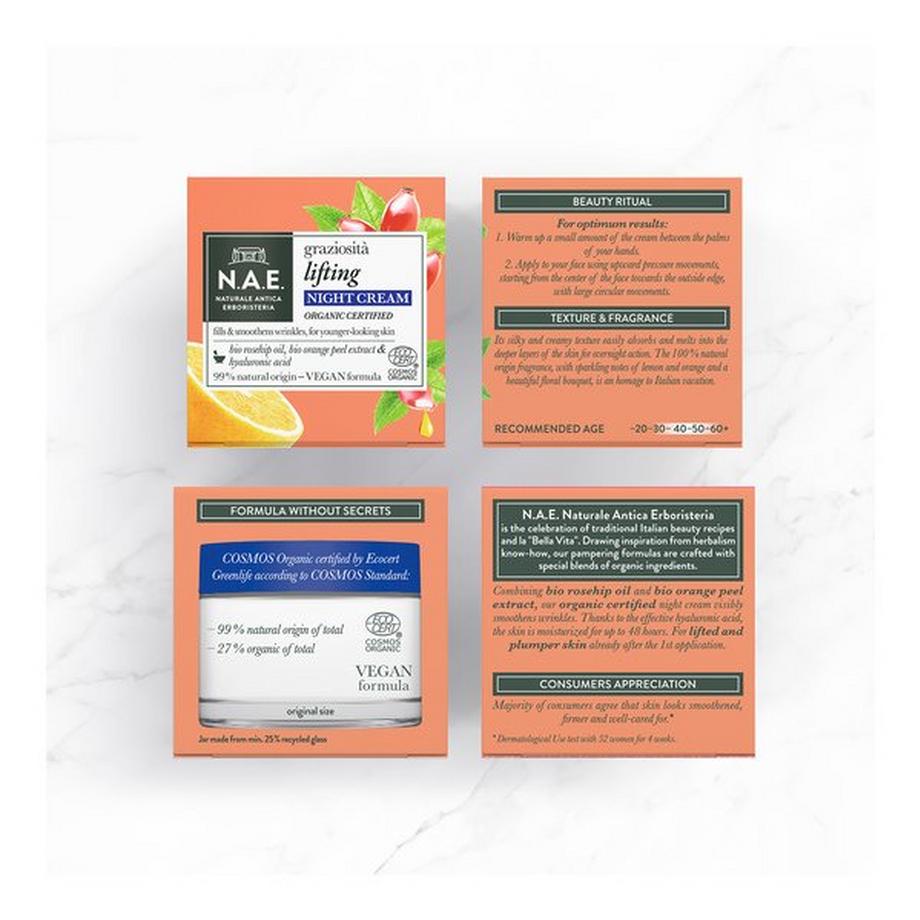N.A.E. Graziosità Lifting Nachtcreme Graziosità Lifting Crema da notte 