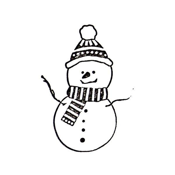 Artoz Tampon Snowman 