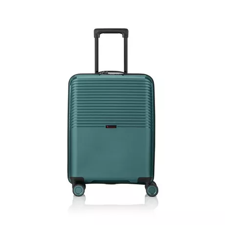 PACK EASY 55 CM, Valise rigide, Spinner Jet Vert Foncé