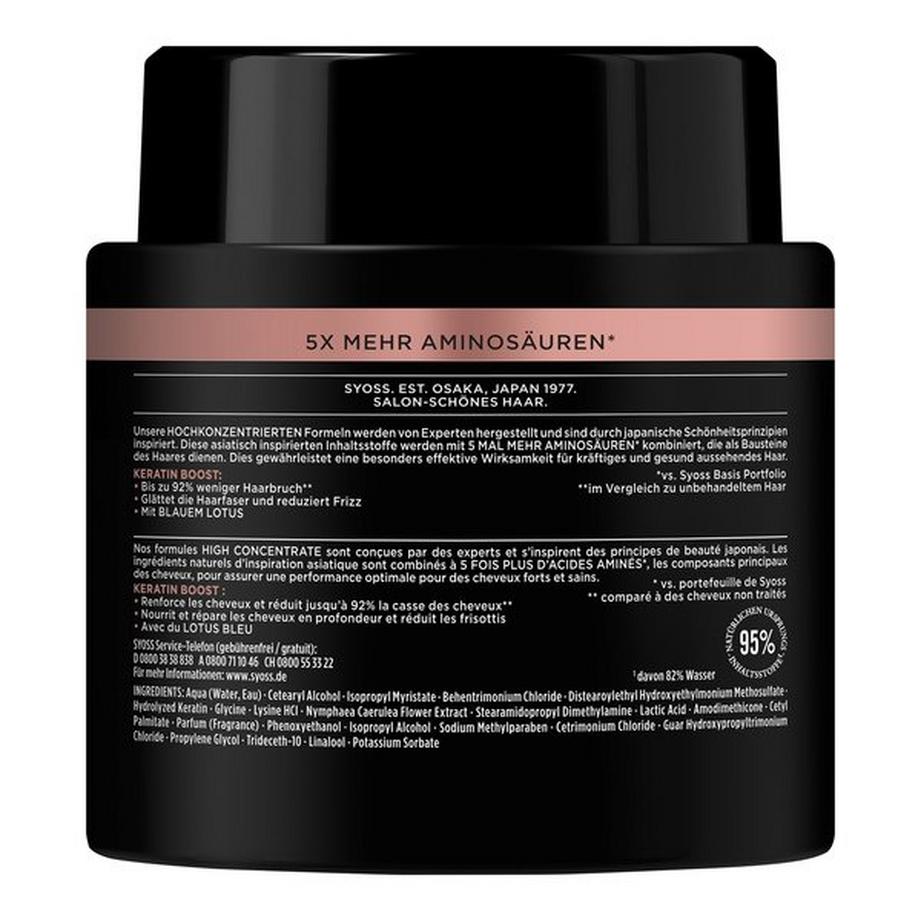 syoss Keratin Boost 4-in-1 Haarkur Trattamento per capelli 4-in-1 Keratin Boost 