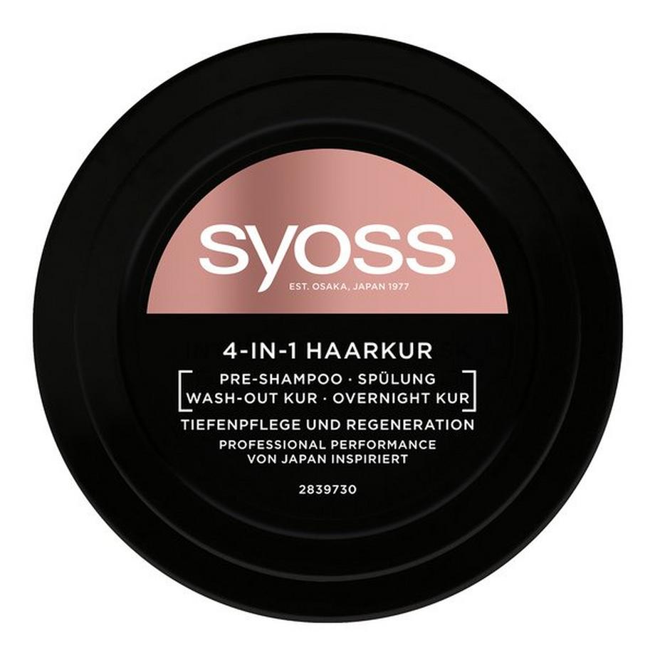 syoss Keratin Boost 4-in-1 Haarkur Trattamento per capelli 4-in-1 Keratin Boost 
