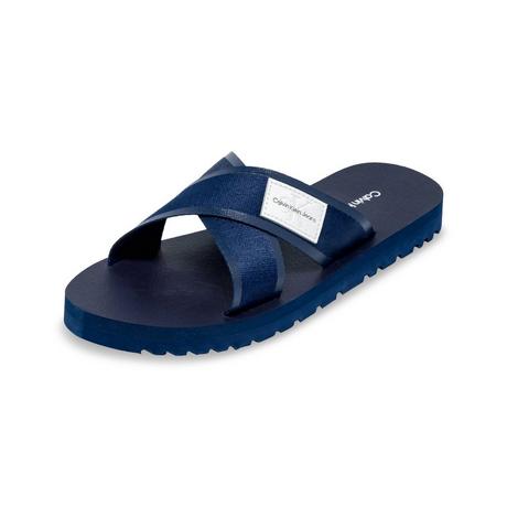 Calvin Klein Criss Cros Badge Sandal Sandales de bain 