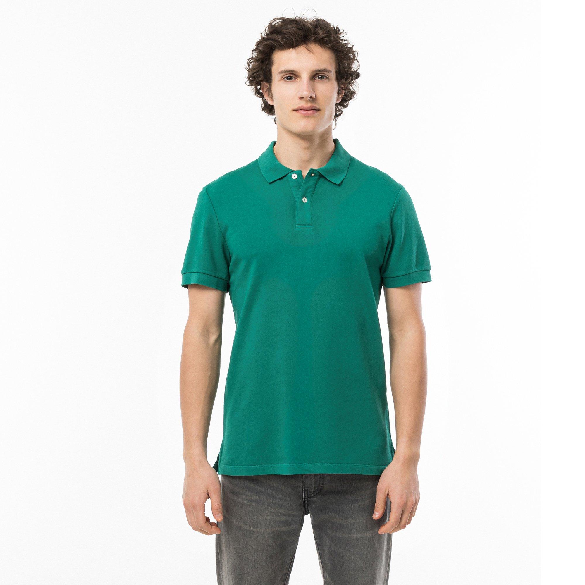 Image of Poloshirt, Kurzarm Herren Grün M