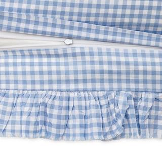 Manor Concetta Federa a quadri con volant  