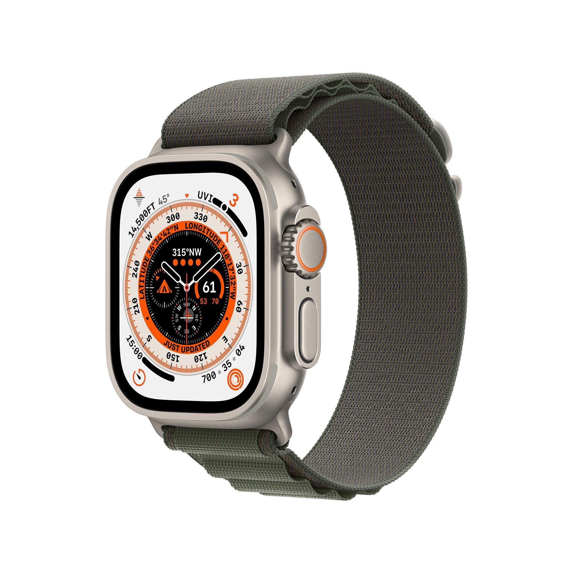 Image of Smartwatch Unisex Grün 49mm