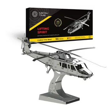 3D Hubschrauber "Lifting Spirit" Metall-Modellbaukasten