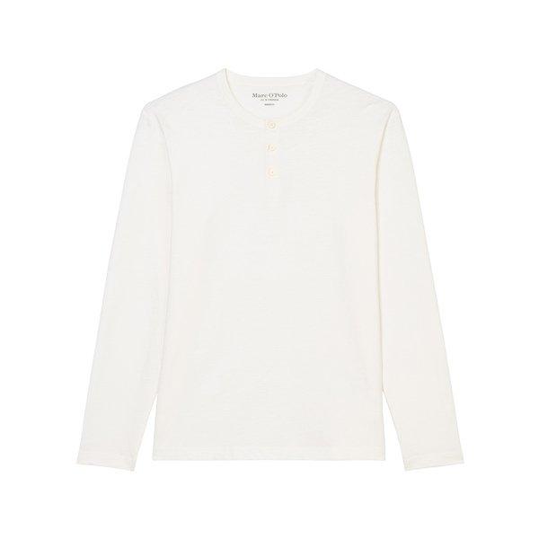 Image of T-shirt, Langarm Herren Ecru XXL