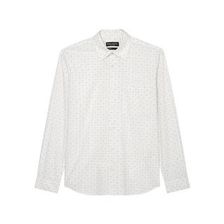 Marc O'Polo Kent collar, long sleeves, one rectangular chest pocket, round hem Hemd, langarm 