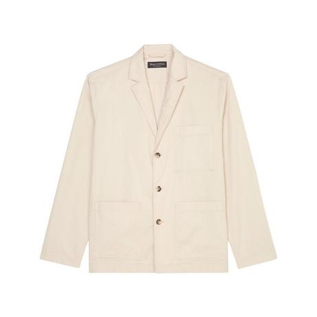 Marc O'Polo Overshirt,blazer style, long sleeves, patched pockets, straigth hem Blazer 