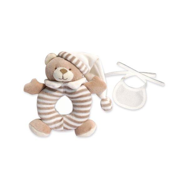 Image of Bärchenrassel zum Besticken Bärchenrassel zum Besticken