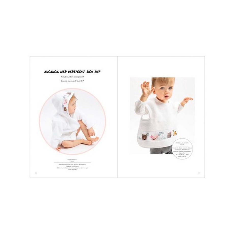 RICO-Design Stickbuch We are Family Libro di ricamo Siamo una famiglia 