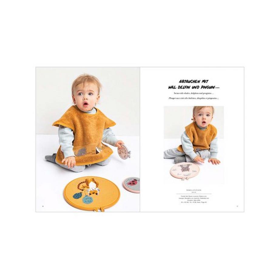 RICO-Design Stickbuch We are Family Libro di ricamo Siamo una famiglia 