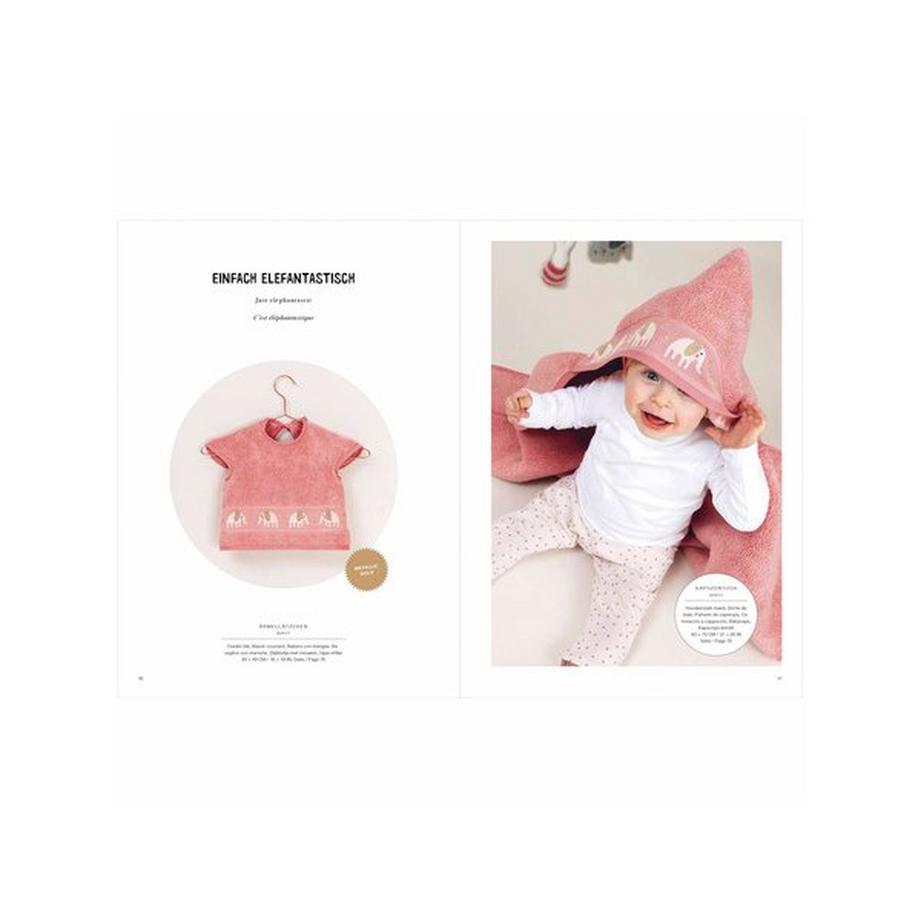 RICO-Design Stickbuch Hello Baby Libro di ricamo Hello Baby 