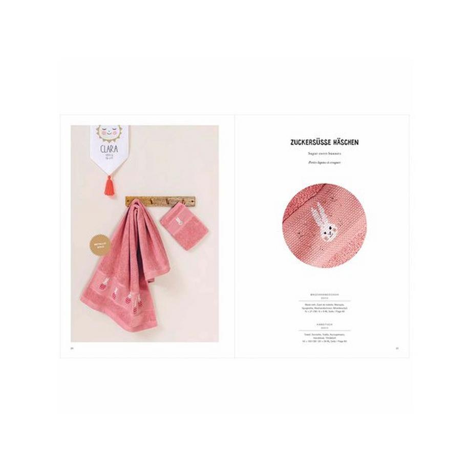 RICO-Design Stickbuch Hello Baby Libro di ricamo Hello Baby 