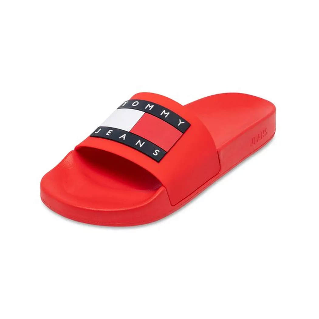 Tommy Jeans - Badesandalen, für Herren, Rot, Größe 43