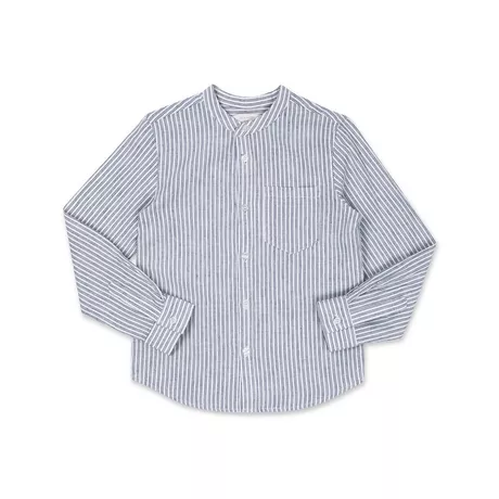 Manor Kids Hemd, langarm Hemd Blau