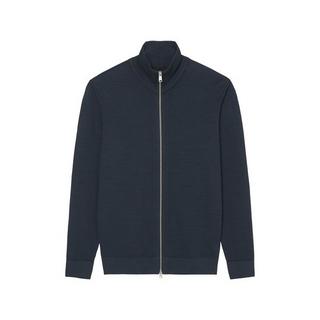Marc O'Polo Zipped trainer jacket with stand-up collar, tuck structure Veste en molleton 