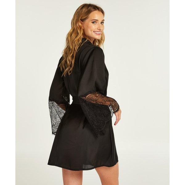 Hunkemöller Kimono con maniche in pizzo  