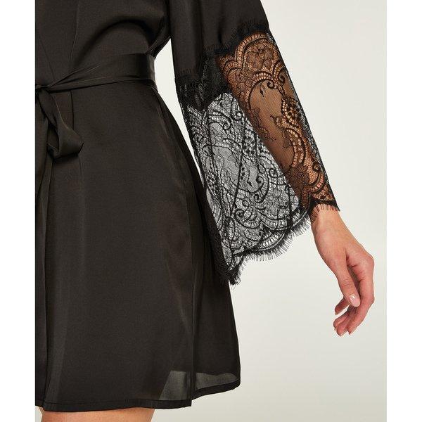 Hunkemöller Kimono con maniche in pizzo  