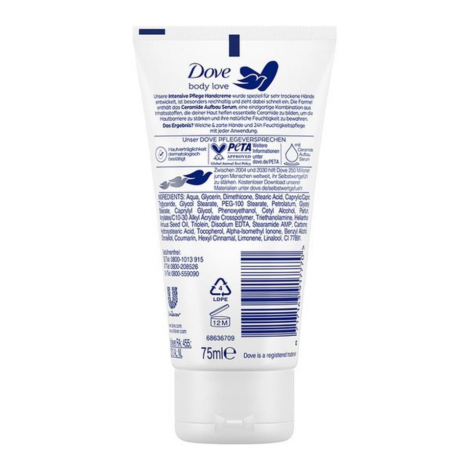 Dove Handcreme Intensive Pflege Handpflege Intensiv Handcreme 