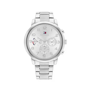 TOMMY HILFIGER ISABEL Chronograph Uhr Silber