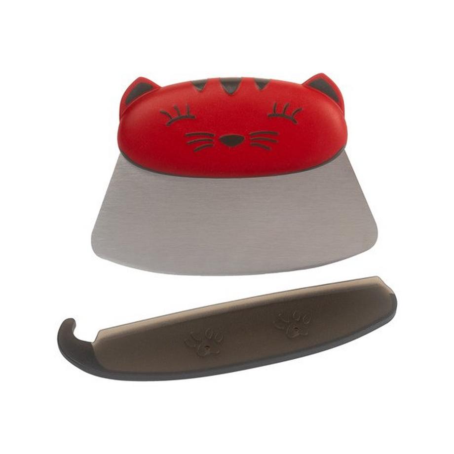 KUHN RIKON Kinderkitchen Katze Wiegemesser 
