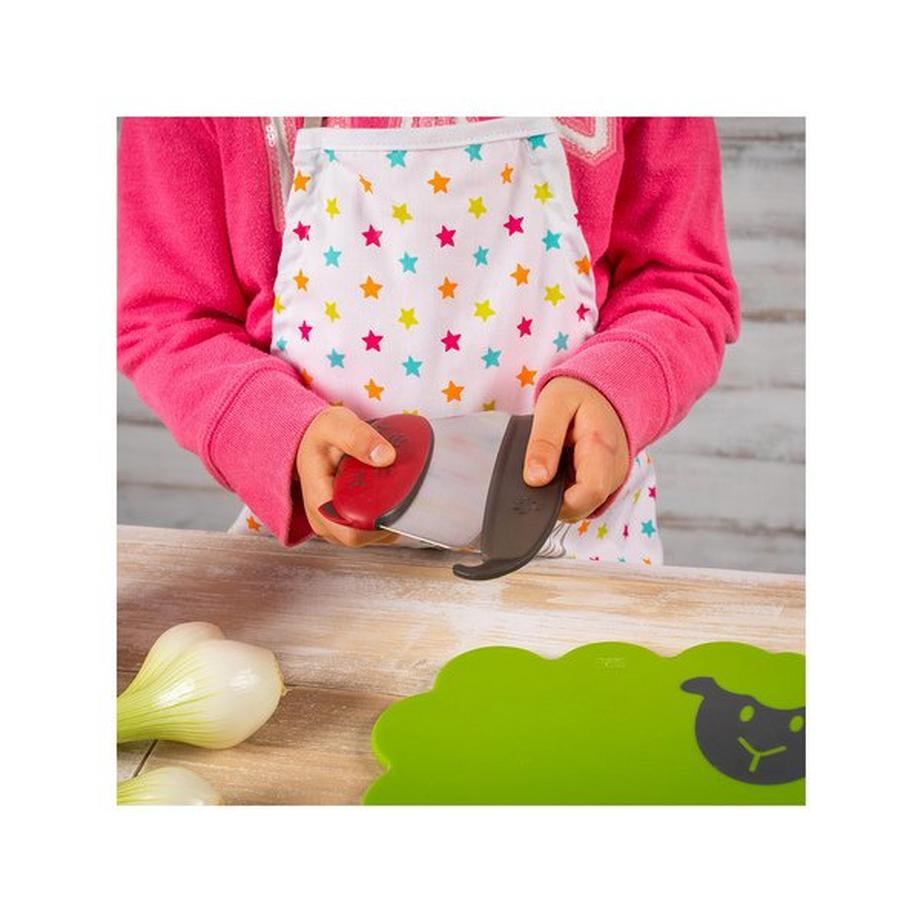 KUHN RIKON Kinderkitchen Katze Wiegemesser 